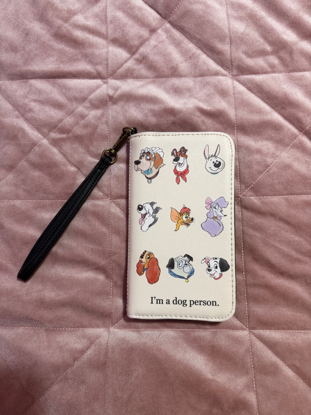 Loungefly Disney I'm A Dog Person Tech Wallet - Picture 5 of 7